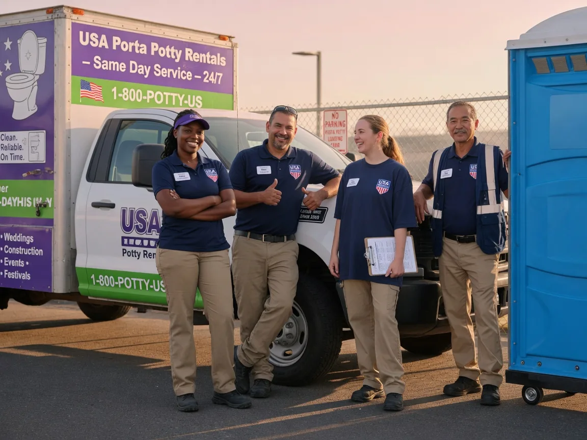 Porta Potty Rental company in Rutledge, MO